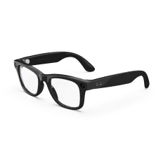 Ray-Ban Meta Wayfarer (Gen 1), Shiny Black / Clear, Standard - Image 7