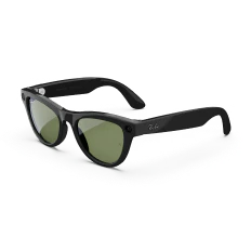 Ray-Ban Meta Skyler (Gen 1), Shiny Black / G15 Green, Standard - Image 7