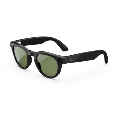 Refurbished Ray-Ban Meta Headliner (Gen 1), Shiny Black / G15 Green Polarized, Standard, High Bridge Fit - Image 8